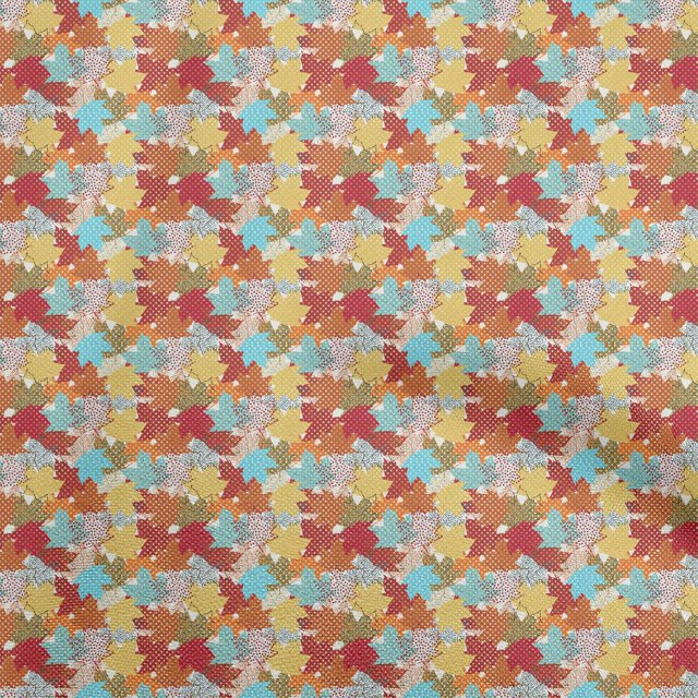oneOone Silk Tabby Red Fabric Abstract Sewing Craft Projects Fabric Prints By Yard 42 Inch Wide
