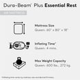 thumbnail image 3 of Intex Dura Beam Essentiel de Repos Matelas Grand Gonflable Lit d'Air avec Pompe Intégrée, 3 of 10