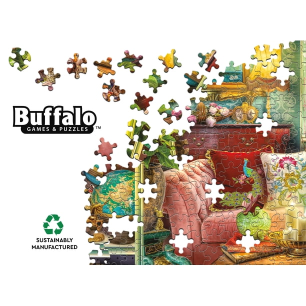 Buffalo Games Thrifted versus Styled 1000-Piece Interlocking