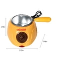 thumbnail image 3 of Melting Fondue Set-MINI Chocolate Melting Pot-Chocolate Fondue Warmer Machine For Milk Chocolate-Cheese--Candy, 3 of 6
