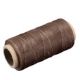 thumbnail image 3 of Unique Bargains 186 Yards 210D/1mm Leather Sewing Thread Polyester Waxed Cord, Coffee, 3 of 5