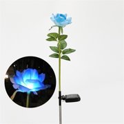 Dvkptbk Solar Outdoor Lights Solar Rose Lights Solar LED Garden Lights Solar Lights Garden Lights Garden Decor on Clearance