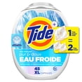 thumbnail image 2 of Tide Capsules Pur et Doux Eau Froide Capsules de Détergent à Lessive, Capsules de Détergent à Lessive Hypoallergéniques, 45 Unités, 2 of 20