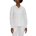 thumbnail image 1 of Landau Essentials Veste d'Uniforme Médicale pour Femmes, Coupe Classique et Décontractée, Col Rond, 4 Poches, 1 of 6