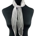thumbnail image 2 of YAOBAMM Lady Gauze Kerchief 2 Pcs Women Kerchief Smooth Satin See through Solid Color Mesh Adjustable Lightweight Soft Square Dance Accessories, 2 of 7