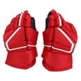 thumbnail image 2 of Gants de Hockey sur Glace Rouges, Ajustement Confortable Gants de Hockey sur Glace pour Adultes Prise Excellente pour les Sports 8 Pouces, 2 of 7
