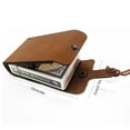 thumbnail image 3 of Binwennn Travel Cribbage Board Foldable Cribbage Board Travel Game Set Includes Portable Leather Playing Cards And For Cribbage Lovers Game Table And Chairs Preschool Learning Making Organizers And, 3 of 4