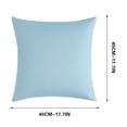 thumbnail image 3 of Hyknon Coussins Décoratifs d'Extérieur Imperméables Housse de Coussin Moderne Couleur Unie Coussin Dossier Housse de Coussin Douce Confortable Coussins Décoratifs, 3 of 5