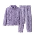 thumbnail image 1 of Pyjamas pour Filles Motif Imprimé Manches Courtes Ensemble de Shorts Orange 6-7, 1 of 1