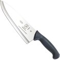 thumbnail image 1 of Mercer Culinary The Wide Chef Knife, 8-Inch, Black, 1 of 4