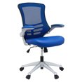 thumbnail image 1 of Modway Chaise de Bureau en Maille Attainment, Réglable de 18 à 22 Pouces, Bleu, 1 of 11