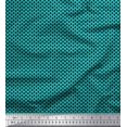 thumbnail image 1 of Soimoi Rayon Fabric Bell Christmas Print Fabric by Yard 56 Inch Wide, 1 of 3