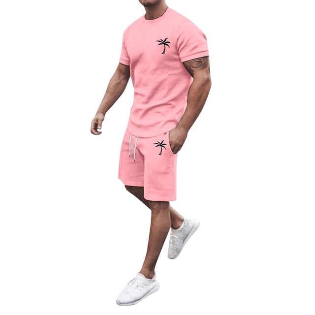 Men's Suits Quick-Dit Summer Tracksuit for Everyday Casual Outdoor Travel Performance Athletic Set