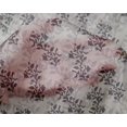 thumbnail image 4 of oneOone Silk Tabby Fabric Leaves & Floral Block Decor Fabric Printed BTY 42 Inch Wide, 4 of 4