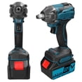 thumbnail image 3 of 21V Cordless Electric Impact Wrench with High Torque, Adjustable Speed, LED Light, and Power Indicator - Ideal for Auto Repair, Carpentry, and Scaffolding Work with Rechargeable Battery Options, 3 of 6