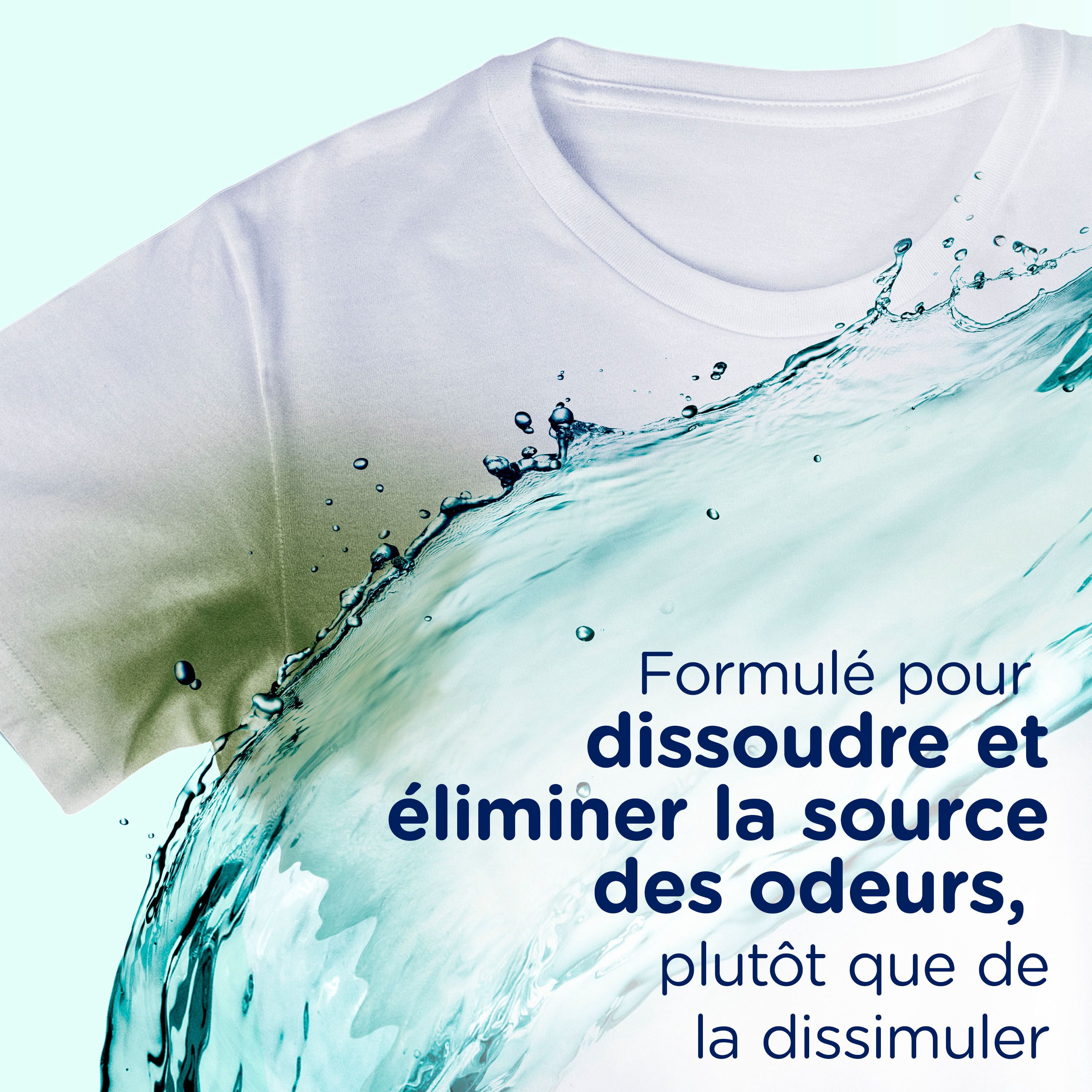 Downy Rinçage Purifiant Éliminateur d'Odeurs pour la Lessive, Parfum Fraîcheur Cotonnière, Assouplissant Textile et Rinçage d'Élimination des Odeurs pour la Lessive, Combat les Odeurs à la source, Compatible HE 54WL