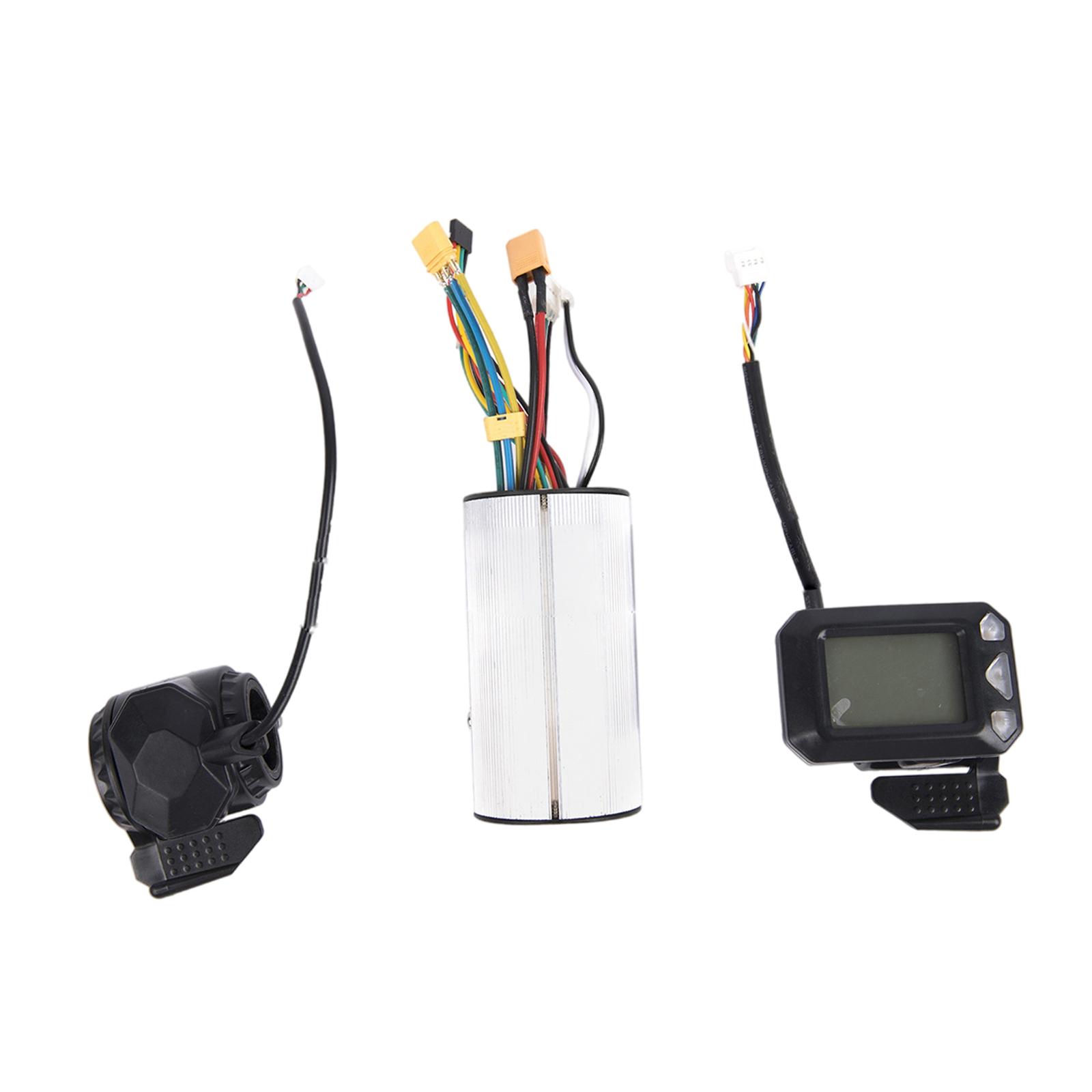 koolsoo LCD Display Meter Controller LCD Display Scooter Meter Conversion Parts Electric 24V