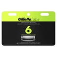 thumbnail image 1 of GilletteLabs Razor Blade Refills, Compatible with GilletteLabs with Exfoliating Bar and Heated Razor, 6 Refills, 1 of 5