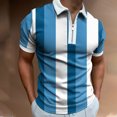 thumbnail image 1 of EGNMCR T-Shirts pour Homme Mode Personnalité Chemise Décontractée Coupe Ajustée à Manches Courtes Imprimée Col Rabattu Blouse & Chemise Cadeaux pour Hommes, 1 of 5