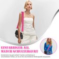 thumbnail image 2 of Maoww Sangle de Sac à Bandoulière en Coton Filles Design Simple Sac à Main Décontracté Bande Ajustable avec Boucles Sacs Bandoulière Réparation Rouge Vin, 2 of 9