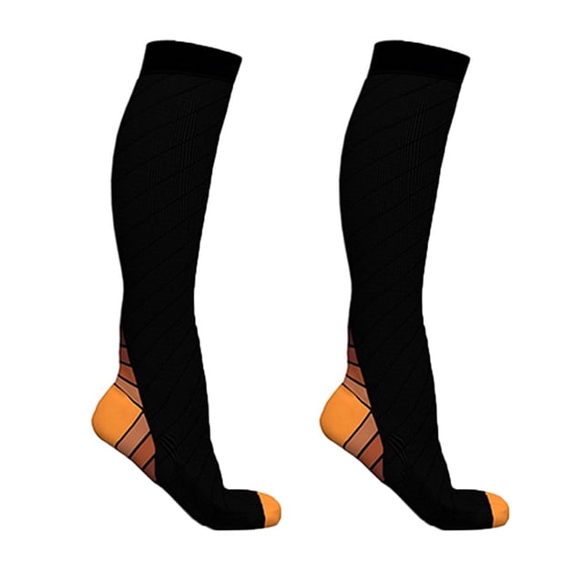 outdoorline High Compression Nylon Socks Prevent Swelling Elastic Leg Support Stockings