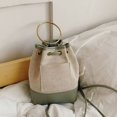 thumbnail image 1 of Fashion Women Retro Weave Leather Letter Chain Handle Bag Backpack Shoulder Bags, 1 of 3