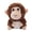 Brown, variant on Soft Cuddly Monkey Toy for Kids Adorable Monkey stuffed Animal Indoor Outdoor Safe 3+ Crafting Friendly