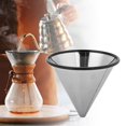thumbnail image 3 of Filfeel Coffee Filter, Cold Brew Coffee Filter, Stainless Steel For Cafe Families, 3 of 8