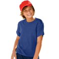 thumbnail image 1 of Hanes Garçon ComfortBlend EcoSmart Col Ras du Cou, TP, Bleu Royal Foncé, 1 of 3