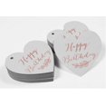 thumbnail image 4 of Inkdotpot Rose Gold Foil Paper Hang Tags Happy Birthday Favor Tags 100 Pieces, 4 of 6