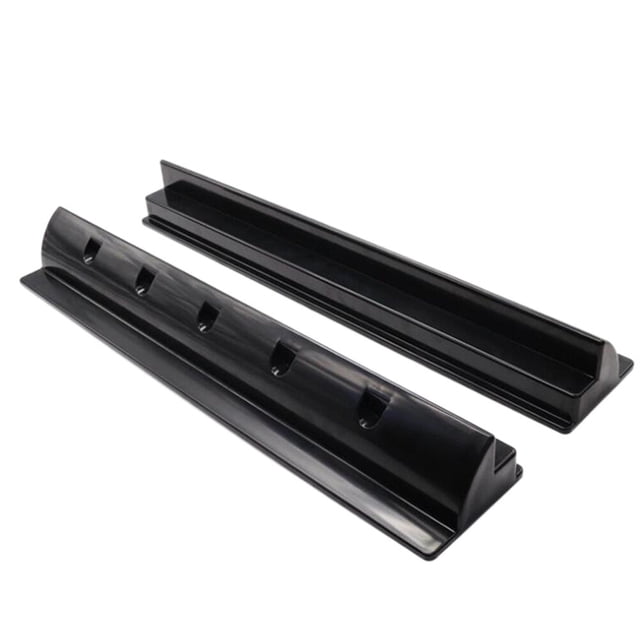 ABS Solar Panel Mounting Brackets for Roof RV Black High UV Resistance Easy Installation 2pcs