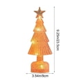 thumbnail image 3 of Lksixu Crystal Christmas Tree, Christmas Decorations 9.3" Pre-lit Tabletop Christmas Tree Figurine with LED Lights, Battery Operated Glowing Xmas Tree Night Lamp Table Centerpiece for Holiday Party, 3 of 7