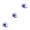 thumbnail image 2 of pitrice 1/2/3/5 Maille Fascinator Femmes Coiffe Prom Maquillage Nuptiale Scène Réglable Performance Photo Coiffe Fille Bande de Cheveux Violet Foncé 3PCS, 2 of 6