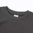 thumbnail image 3 of Ensemble Deux Pièces Chemises pour Filles Manches Courtes Col Rond Haut Pantalon Évasé, 3 of 8