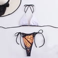 thumbnail image 2 of Birdeem Womens Bikini Printed High-Waisted Swimsuit Bikini Two-Piece Split Swimsuit Set, 2 of 7