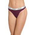 thumbnail image 1 of Jockey® Essentials Women's Cotton Stretch Thong - 3 pack, 1 of 3