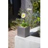 thumbnail image 4 of Veadek Geo Series Cube 5" Planter - 2 Pack Grey, 4 of 7