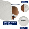 thumbnail image 3 of 2024 Reversible Quilted Sofa Cover  Water Resistant Slipcover Furniture Protector  Washable Couch Cover with Non Slip Foam and Elastic Straps for Kids  Dogs  Pets (Small  Pink/Beige), 3 of 7