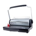 thumbnail image 2 of Coil Spiral Binding Machine Manual Book Maker 21-Holes Binding 380 Sheets Punch Binder With Adjustable Coil Binding Spines ,Pinpoint Punching, 2 of 7