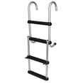 thumbnail image 2 of JIF Marine ASC5 5 Step Anodized Aluminum Removable Pontoon Ladder, 2 of 4