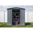 thumbnail image 2 of Arrow 6 x 7 x 6 ft Grey Shed, 2 of 5