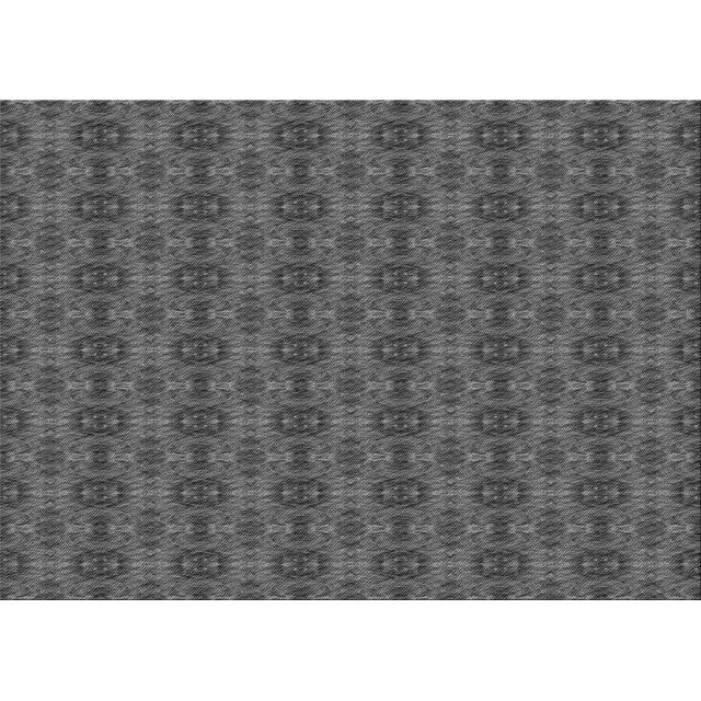Ahgly Company Machine Washable Indoor Rectangle Transitional Gray Area Rugs, 2' x 4'