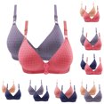 thumbnail image 1 of XZNGL Bra for Women, 2-Piece Seamless Wireless Push-Up Underwire-Free Design with Breathable Nylon Fabric, Solid Color, Four-Season Wear, Casual Daily Use, 1 of 3