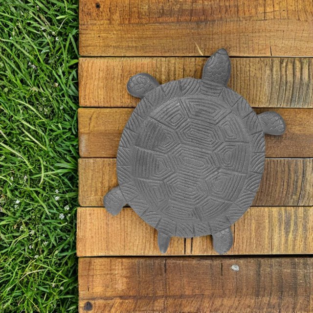WRITWAA Pierres de Marche pour Patio Tortue Jardin Décoration Extérieure Résistantes aux Intempéries pour Sentier 1 Pcs