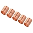 thumbnail image 1 of Uxcell Straight Copper Coupling Fittings Welding Joint for HVAC Air Conditioner 5Pcs 1/2 inch, 1 of 5