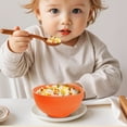 thumbnail image 4 of Wheat Straw Cereal Bowl | Microwave and Dishwasher Safe Large Soup Bowl | Stackable Reusable Dinnerware for Kitchen, Office, Camping and Travel | 14.9x7.5cm Single Bowl, 4 of 5