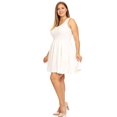 thumbnail image 3 of White Mark Robe Patineuse en Cristal pour Femme, 3 of 5