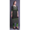 thumbnail image 3 of Bimba Panel Straight Kurtis For Women Long Kurti Dress Printed Indian Top, 3 of 5