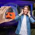 thumbnail image 2 of Aztec Death Whistle, Orange Skull Shape Ceramic Whistle with Loud Scream, Authentic Sound for Collection, Halloween Prank and Cultural Display, 2 of 6