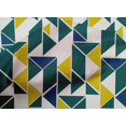 thumbnail image 4 of oneOone Cotton Cambric Fabric Parallelogram & Triangle Geometric Print Fabric By The Yard 56 Inch Wide, 4 of 4